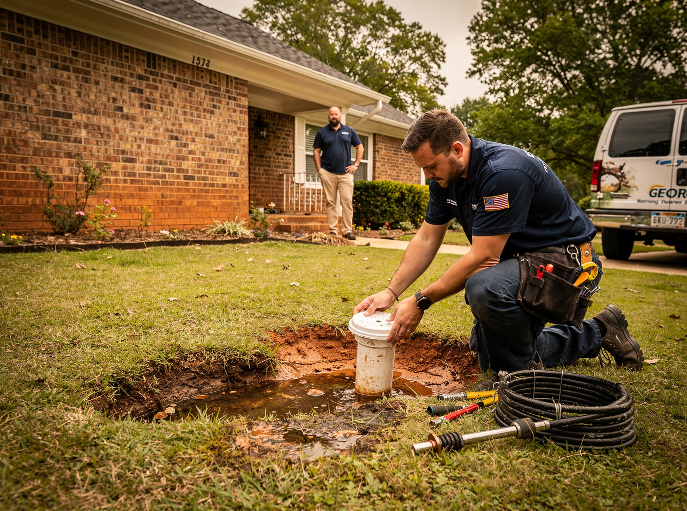 Drain Cleaning in Georgia: Signs Your Main Line Is Clogging