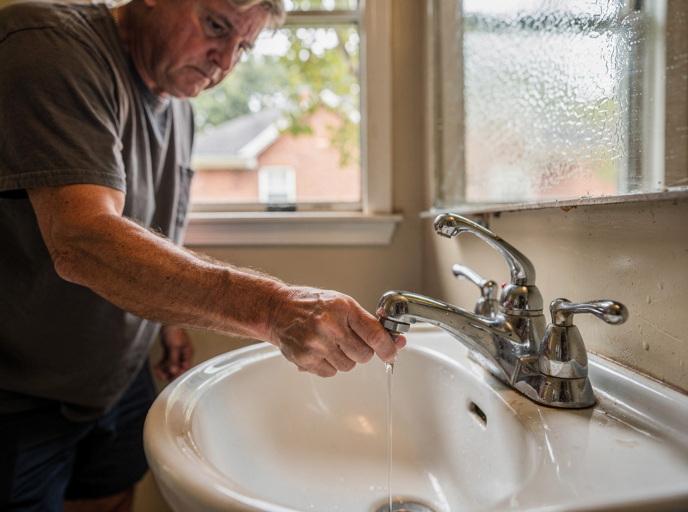Low Water Pressure in Georgia: Common Causes and Fixes