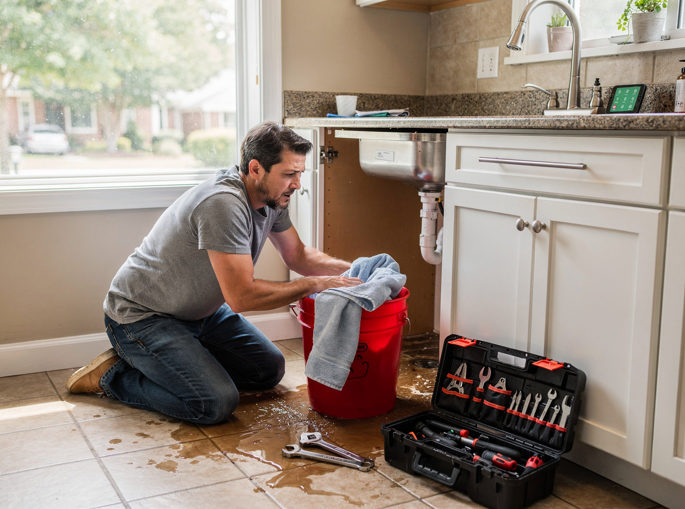 What to Do in a Plumbing Emergency in Georgia Before Help Arrives